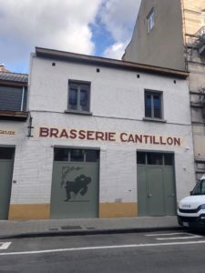 Fachada do prédio da Cervejaria Cantillion