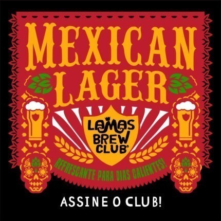 Brasão d aMExican lager do Lamas brew club